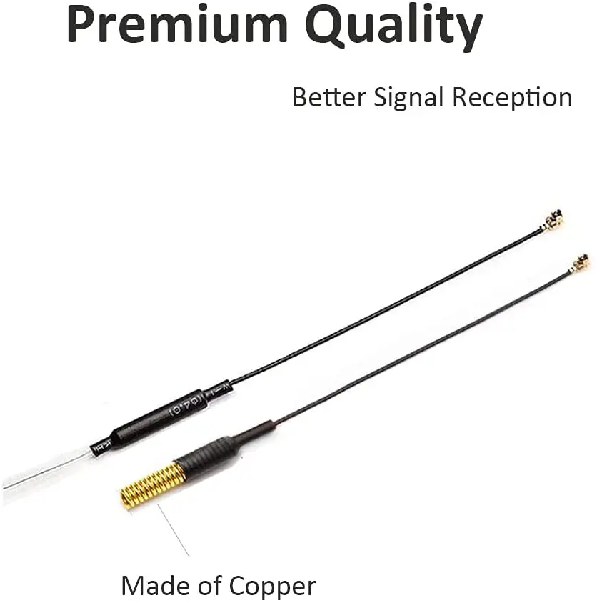 IPEX WiFi 2.4G 3dbi 100mm Soft Antenna Module Drone Image Transmission Omnidirectional Copper Tube Receiver Antenna