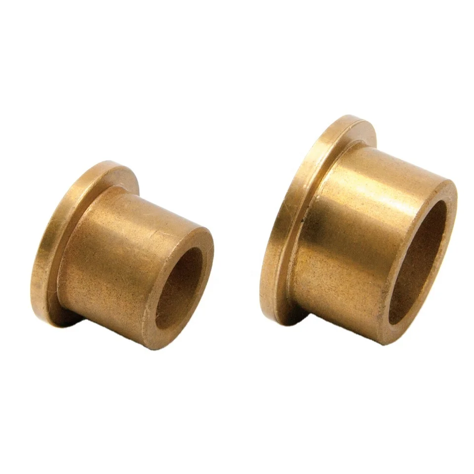 2.5mm sint a50 a51 b50 flange collar self-lubricating sintered oil copper bronze starter bushing with graphite for starters