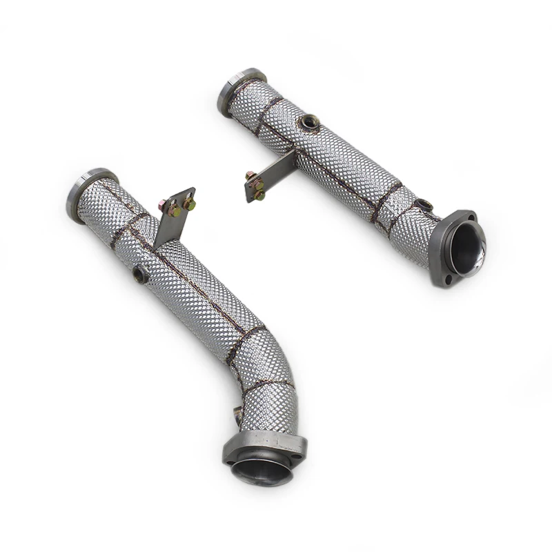 Tuning Racing Straight Downpipe For Mercedes-Benz E43 AMG 3.0TT 2016-2018 Stainless Steel Performance Escape Car Exhaust System