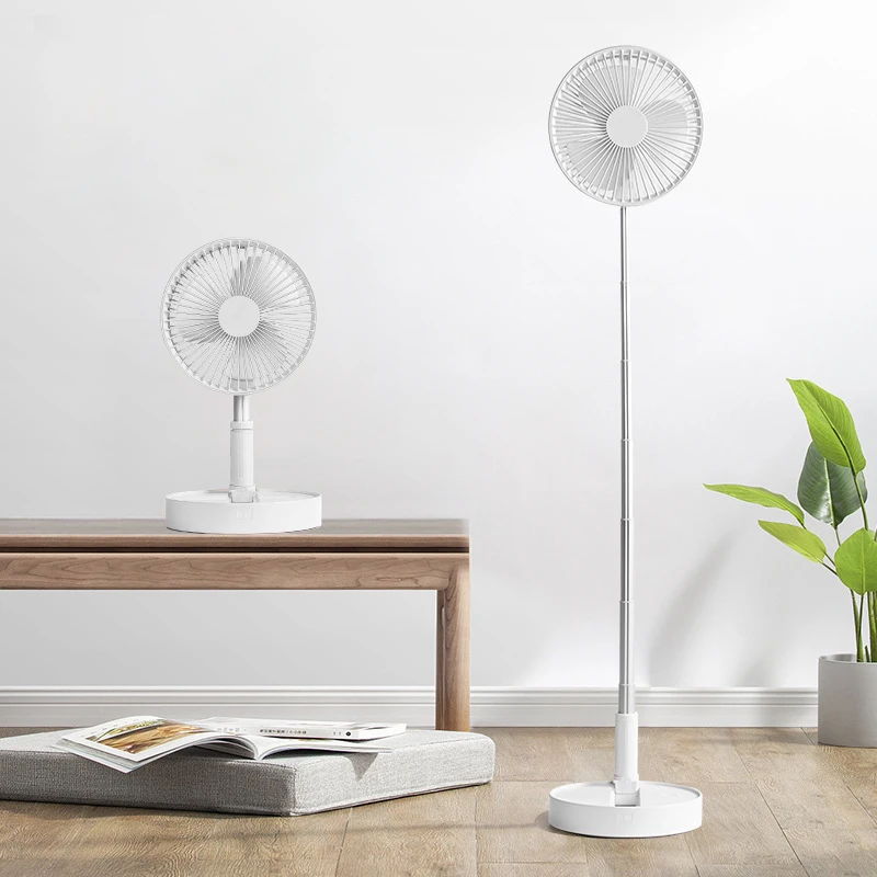 
Outdoor Stand Fans 8 Inch High Velocity Floor Round Standing Usb Wireless Rechargeble Electric Fan 