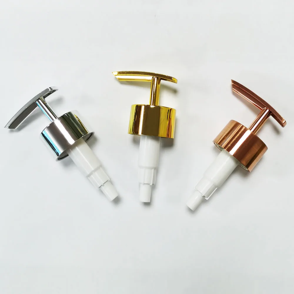 Professional manufacturer made quality unique shape nozzle brushed brown ABS shampoo penis lotion pump