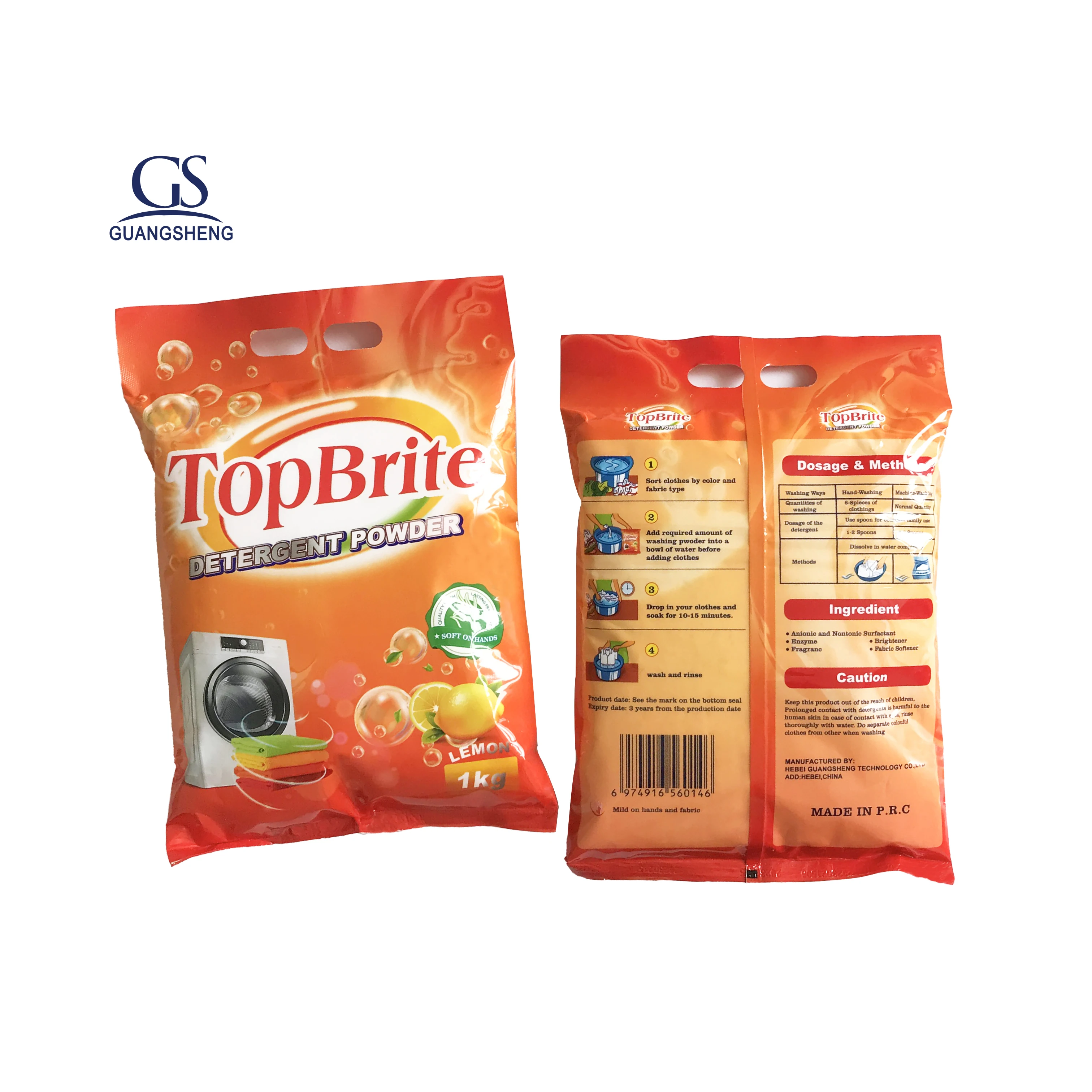 wholesale high foam small bag 30g washing powder eco friendly detergent soap powder  price by ton