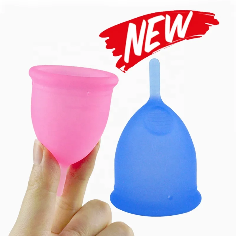 Hygiene Cup Wholesale 100%  Medical Copa Menstrual New Design Transparent Menstrual Cup