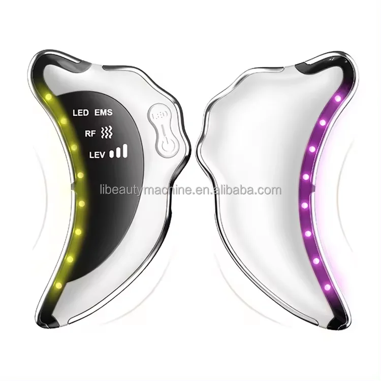 Korean Skincare Beauty Device Handheld Eye Face Lift LED Mask Lifting Wand Muscle Stimulator EMS Facial Massager