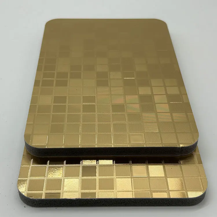 Carbon Rock / Carbon Crystal Marble Board Bamboo Charcoal Fiber Wood Veneer Wall Panel