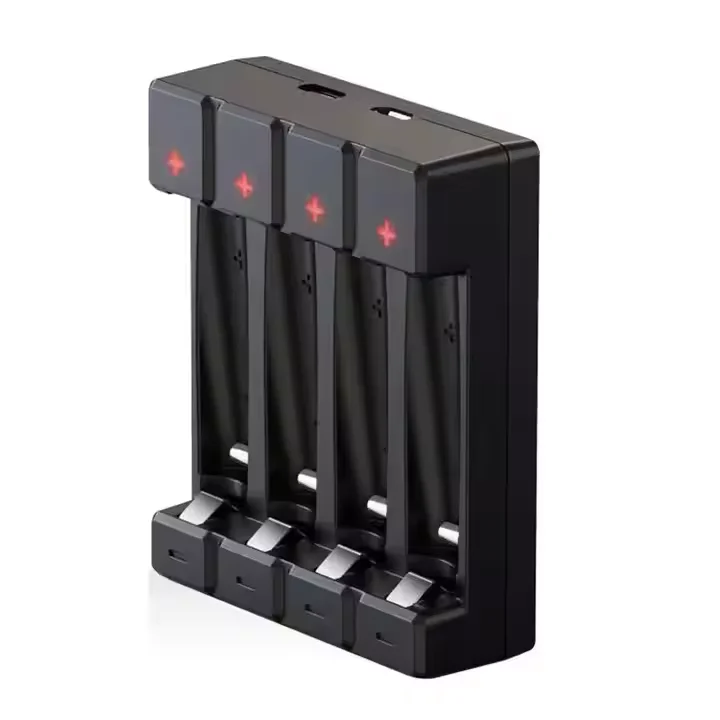 Аккумуляторная батарея Smart 10440 / 14500 зарядное устройство для 1-4 шт. AA AAA 1 5 V li-ion