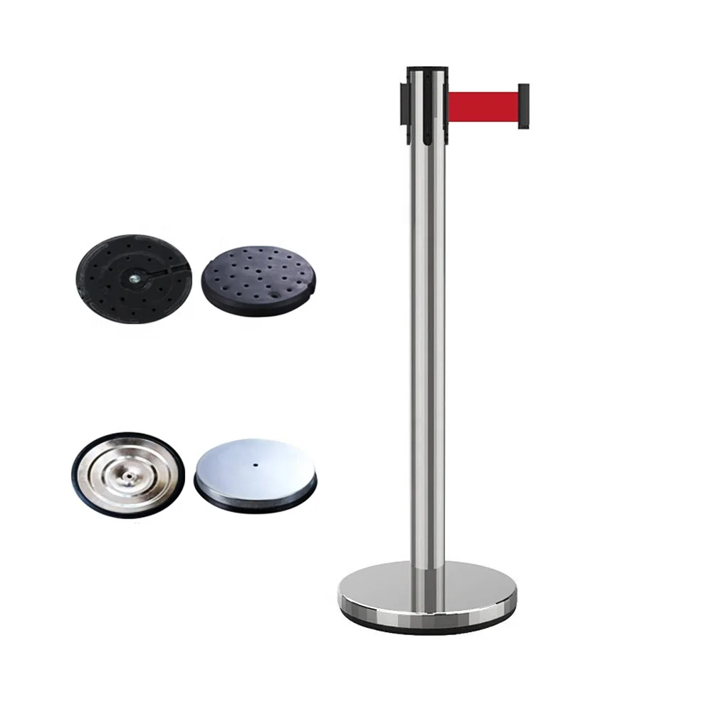 2023 wholesale retractable queue stand for crowd control