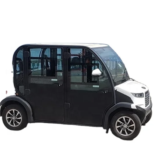 2 Seater Small Enclosed Golf Carts  Single Seat Electric Golf Cart  under 5KW/7.5KW/10KW system