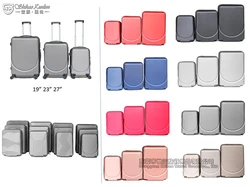 12 pieces Completely Knocked-down kit Travel Luggage Bag 12 Pieces Trolley Luggage Set