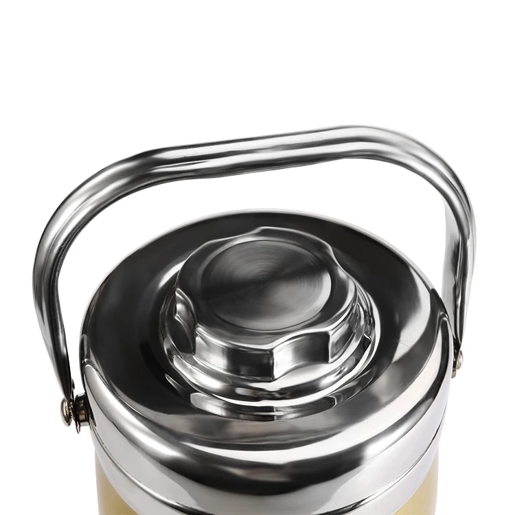 Best Sale Factory Promotion 3 Layer Stainless Steel Hot Pot Lunch Box Steel Pot