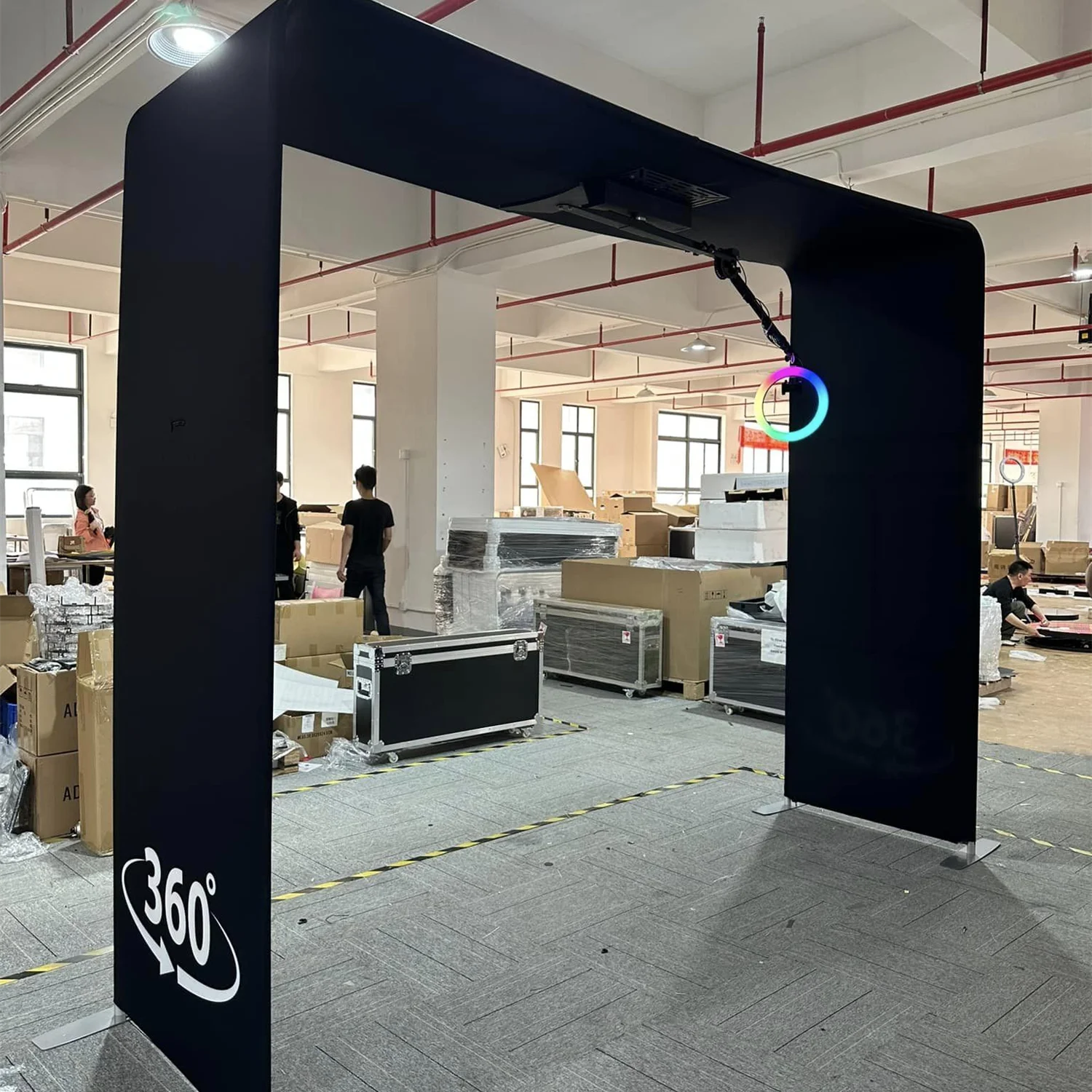 Overhead 360 Video Booth for Wedding Party Event Selfie 360 Photobooth Top Controller Automatic Top Spinner 360 Photo Booth