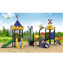 Custom Made Low Price Outdoor Children Park Playground Equipment Set