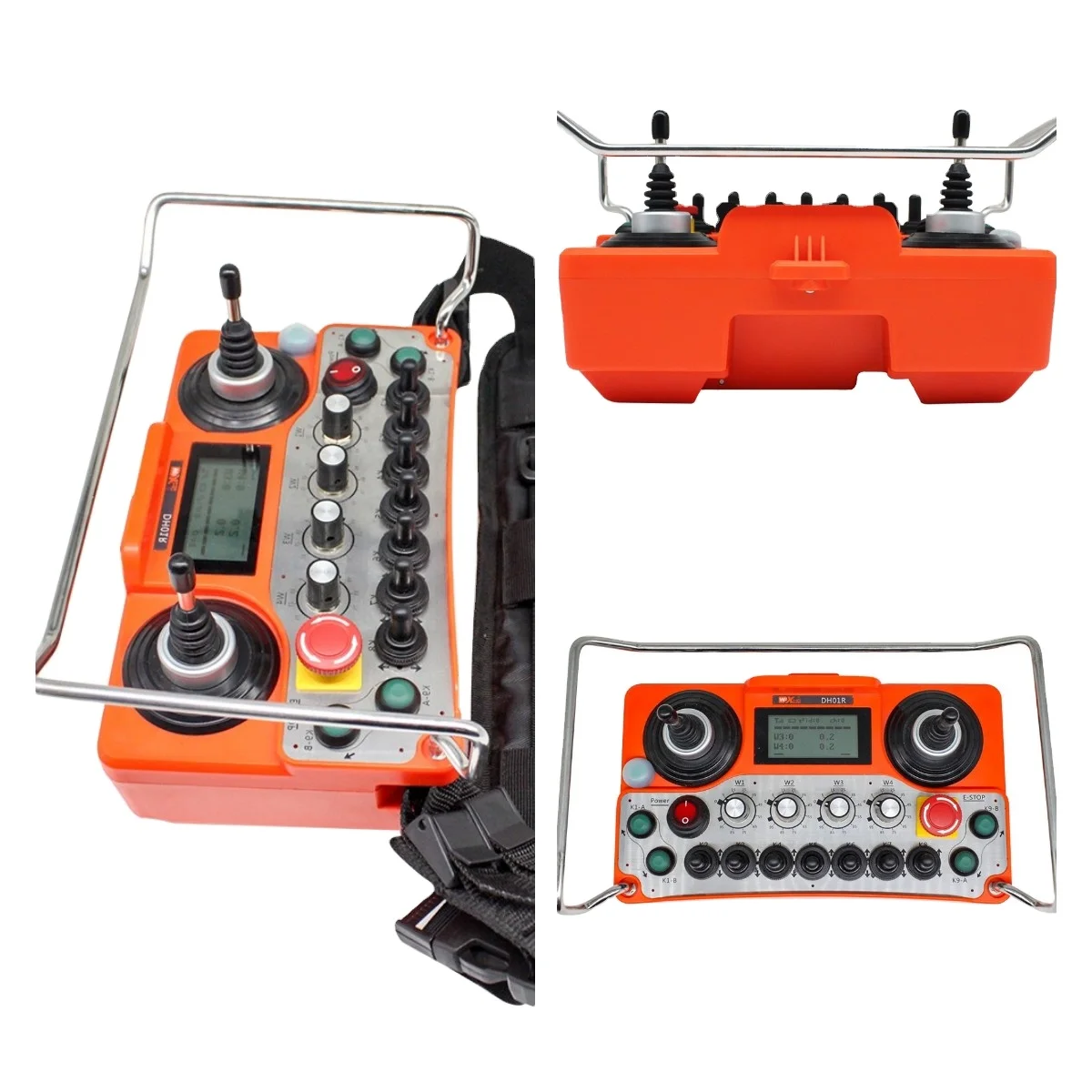 welding cross, roller frame and trolley excavator wireless remote control