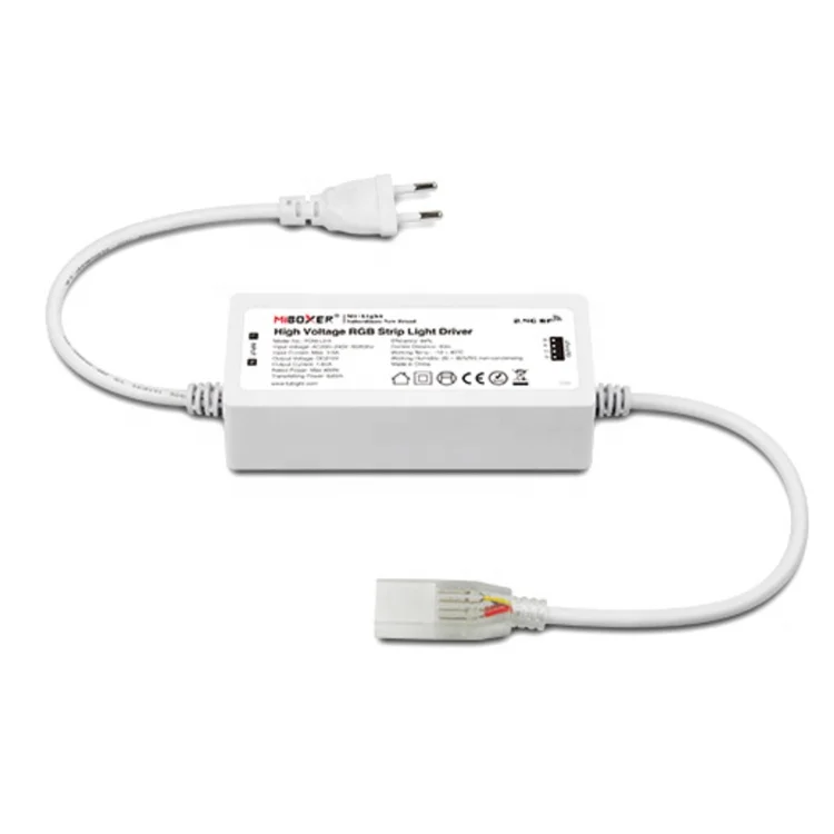  Высоковольтная Светодиодная лента Milight POW LH 220 В RGB светодиодный