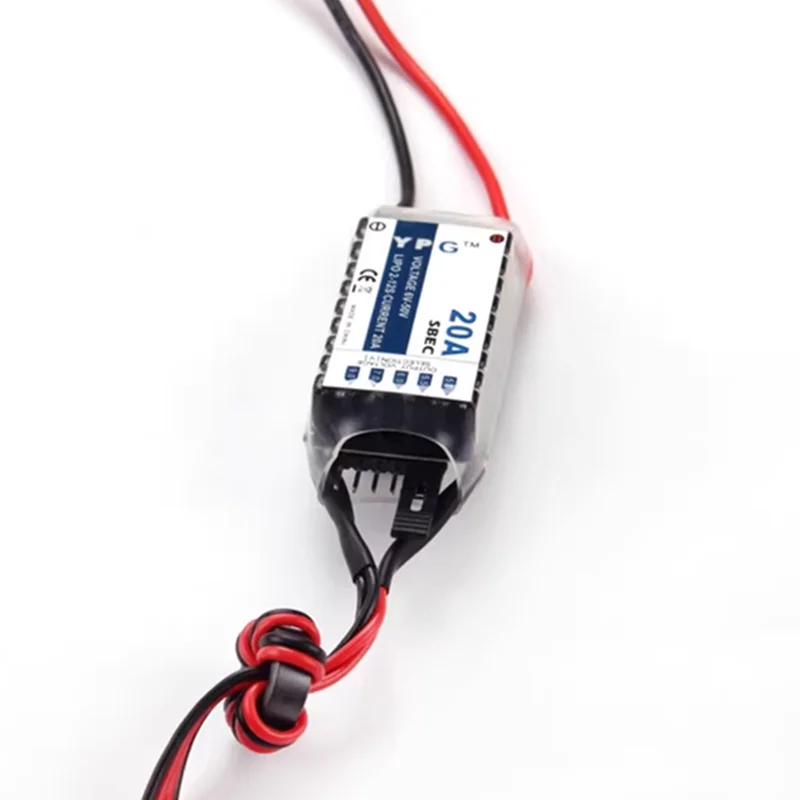 YPG 20A HV (2~12S) SBEC w/Selectable Voltage Output 5V-9V