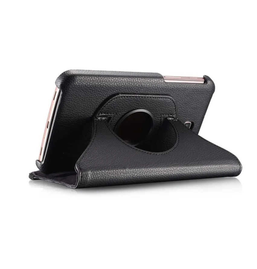 Rotation Stand Leather Case Cover for Samsung Galaxy Tab 4 7.0 SM-T230 SM-T231 SM- Hard Shell