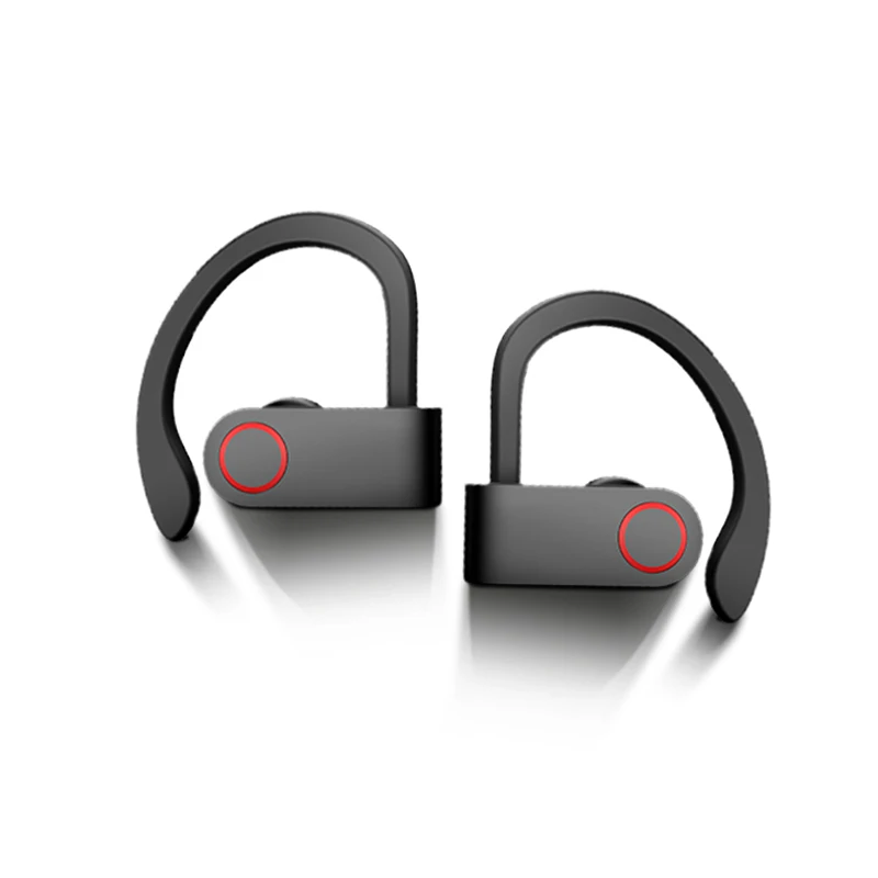 2020 New Bt 5.0 A9 TWS Wireless Earphone In-ear Ear Hook Sports Headphone Noise Cancelling Stereo Earphone Headphone with Hook
