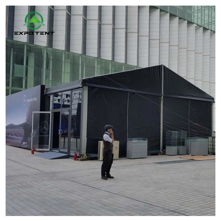 Наружная черная палатка 10x20 м для похорон Палатки Продажа свадебных банкетных палаток