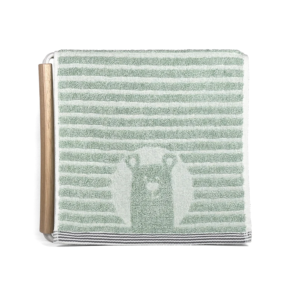 Cute Bear Jacquard Kid Face Towel Cotton/Regenerated Cellulose Fiber Terry Towel