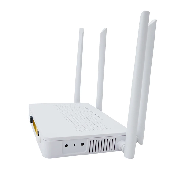 4 Antennas 4GE+11AC WIFI XPON ONU Compatible With Most Branded GPON OLT