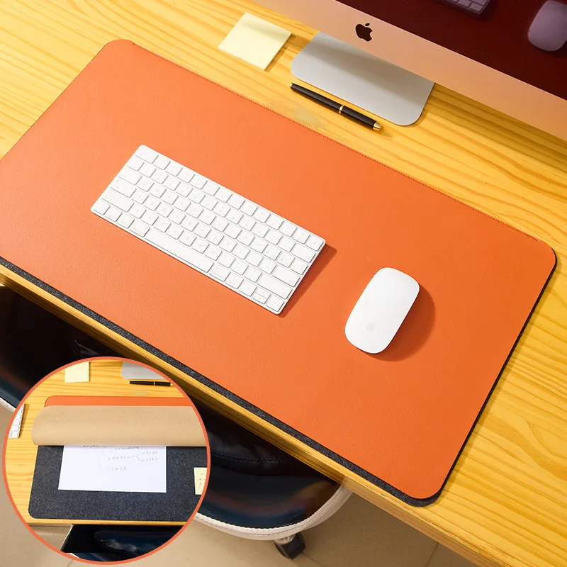 esk Mat Large Protector Pad - Multifunctional Dual-Sided Office Desk Pad,Smooth Surface Soft Mouse Pad