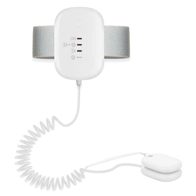 Three Modes Alarm Sensor Bedwetting Adults Wired Medical Vibrate Children Magnetic Bed Wetting Alarms for Kids