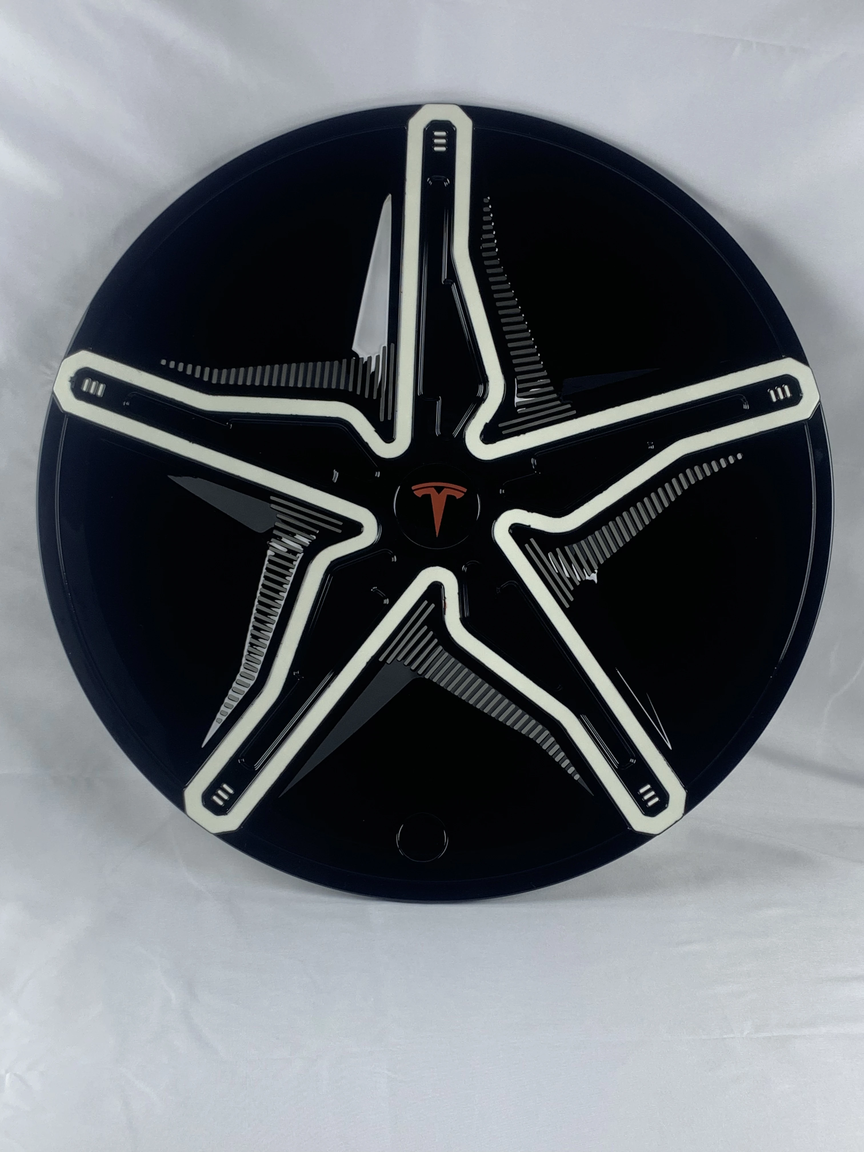 ABS Wheel Hubcaps Cover Wheel For Tesla Model Y Hub Dust Proof Cover Protection Accessories