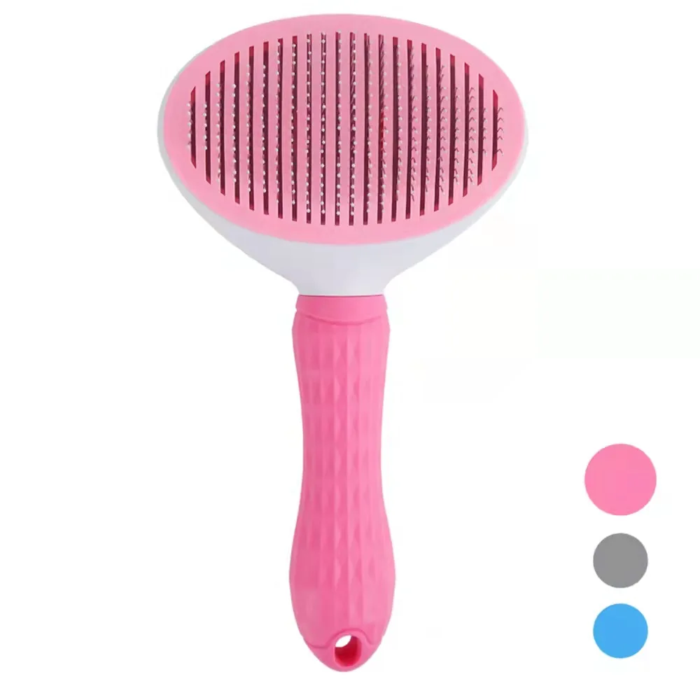 Pet Comb Brush Automatic Hair Removal other pet accessories products for pet grooming &Cleaning