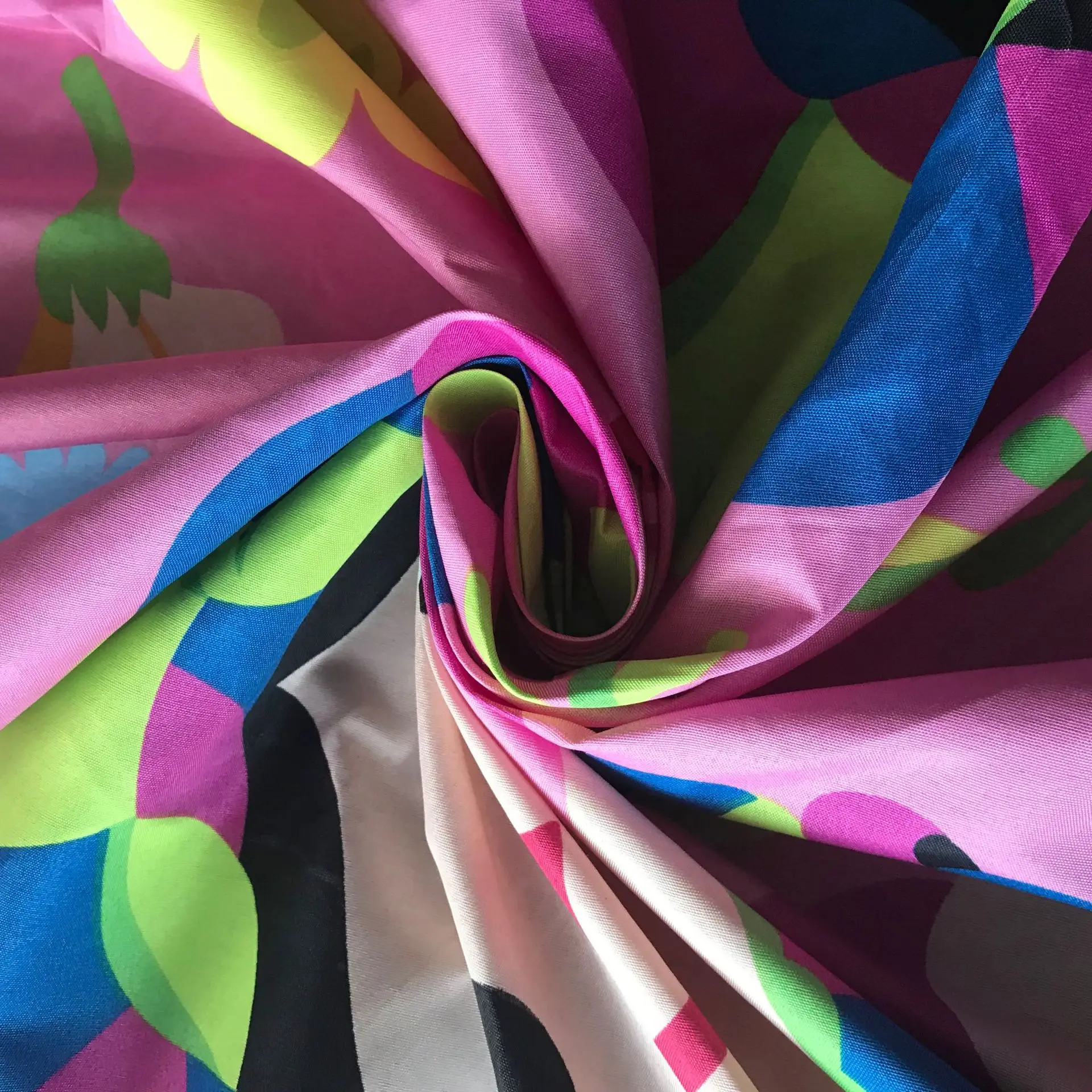 Chinese Supplier Polyester Bedsheet 3d Disperse Printed Fabric Peach Skin Bed Sheet Fabric For Bedding