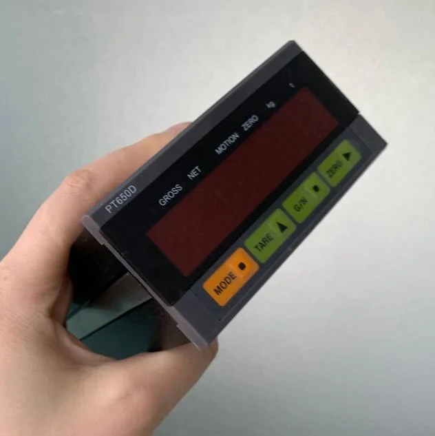 PT650D Weighing display screen