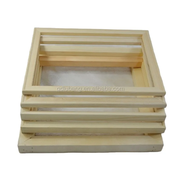 Nature Wood DIY Custom Frame Picture Inner Frame for Canvas Oil Painting