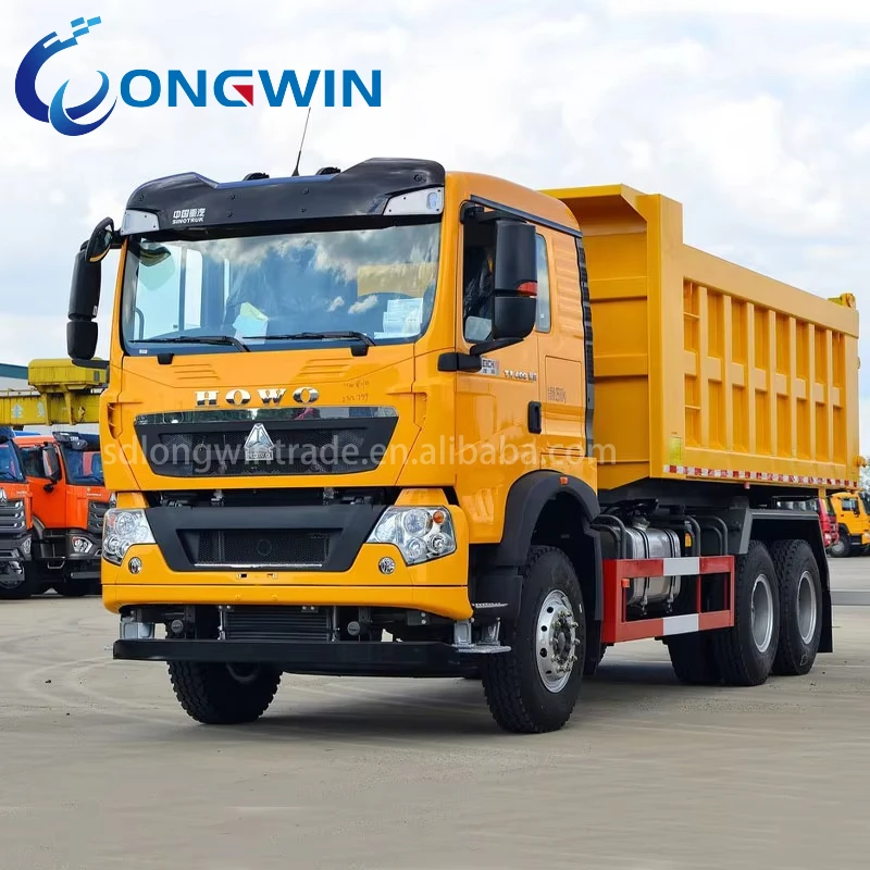 2023 2024 new stock Howo TX 400hp 6x4  mining dump trucks
