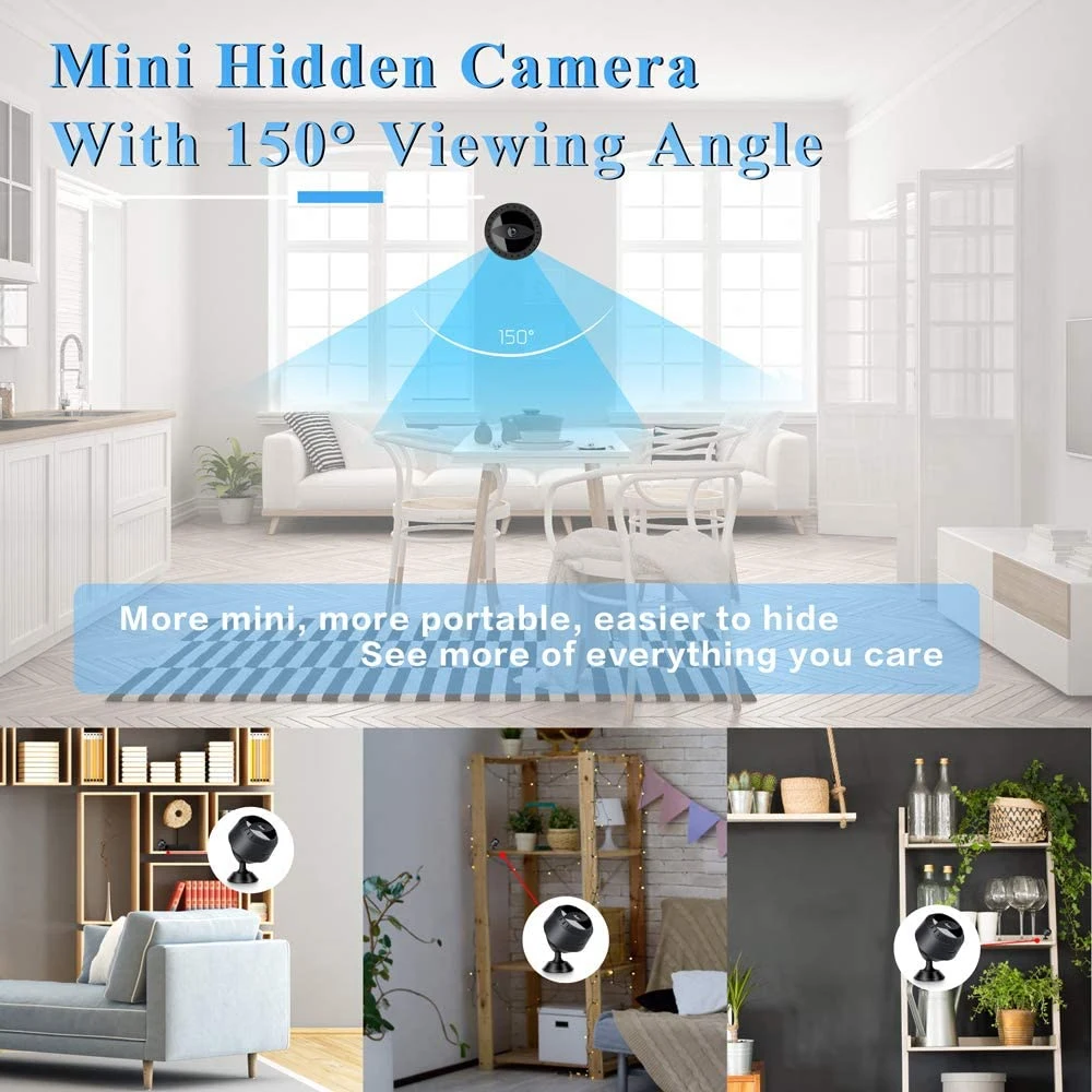 Full hd беспроводные миникамеры wifi очень маленькие скрытые