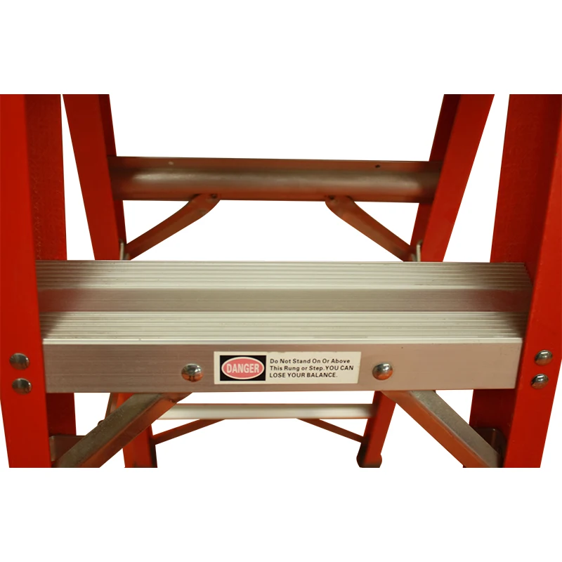 Practical narrow folding step ladder hinge movable ladder