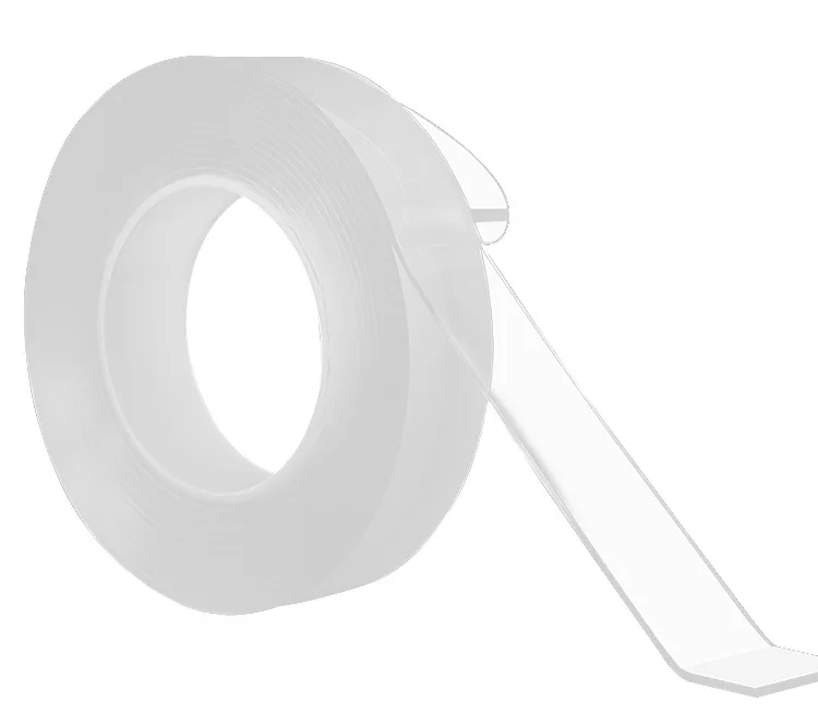 Waterproof And Traceless Nano Acrylic High Viscosity Double Sided Adhesive Transparent Tape