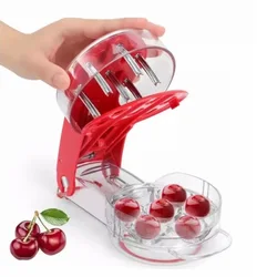Hot Sale  Pitter Cherries Stone Remover Seed Separator Fruit Cherry Corer For 6 Kitchen Accessories