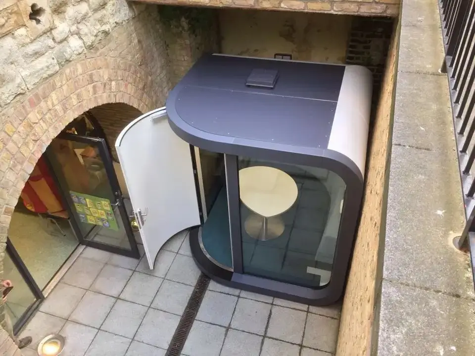 Modern Movable Convenient Soundproof Room Soundproof Glass Ooffice Dedicated Office Pod