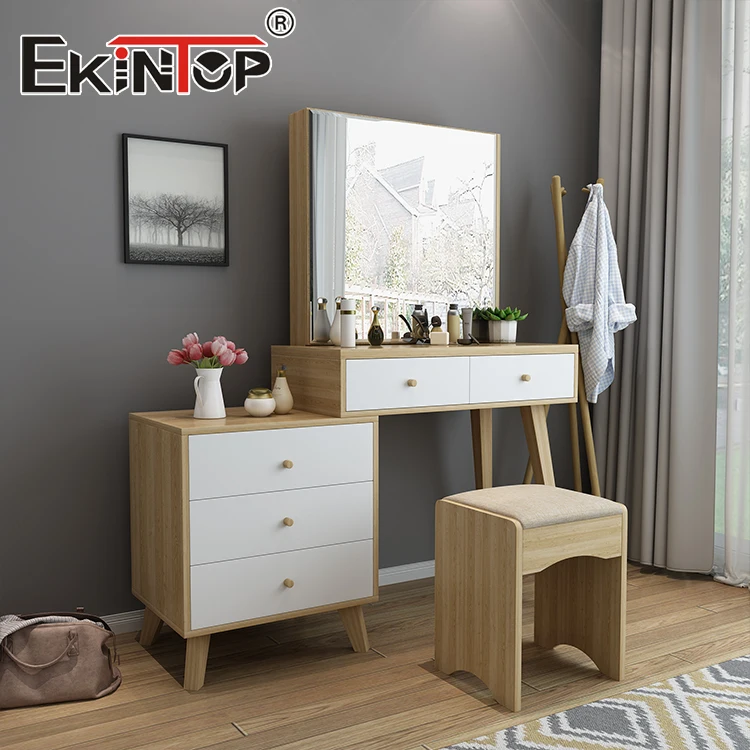 Мебель для спальни Ekintop шкафы макияжа 6 ящиков мебель Зеркальный туалетный