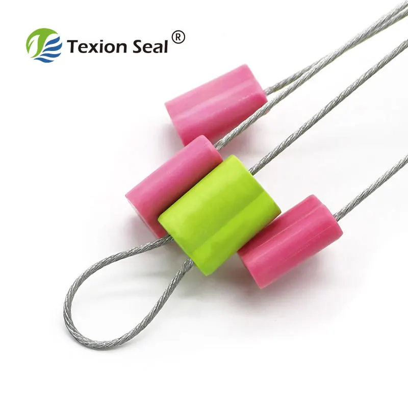 TX-CS301 Pull Tight Wire Cargo Tamper Proof Security Cable Seal Cable Seal with Numbered