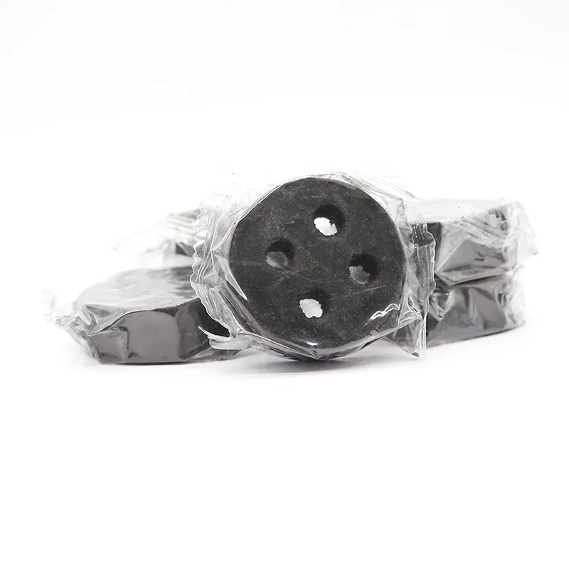 Hookah factory produces perfume smoke charcoal round 4 hole hookah flake coal for sale