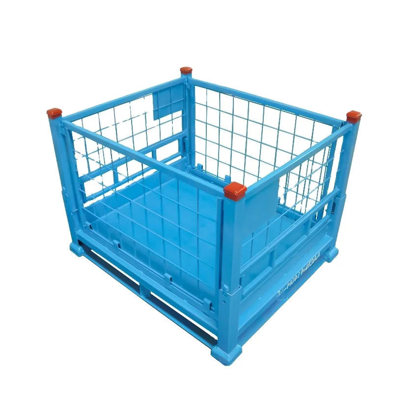 Foldable Stacking Metal Pallet Cage For Sale