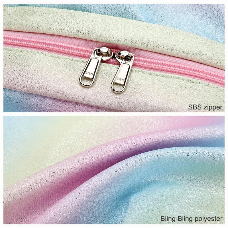  Wholesale 2021 Fashion 3Pcs Set Rainbow Girl Pink Student School Bags
