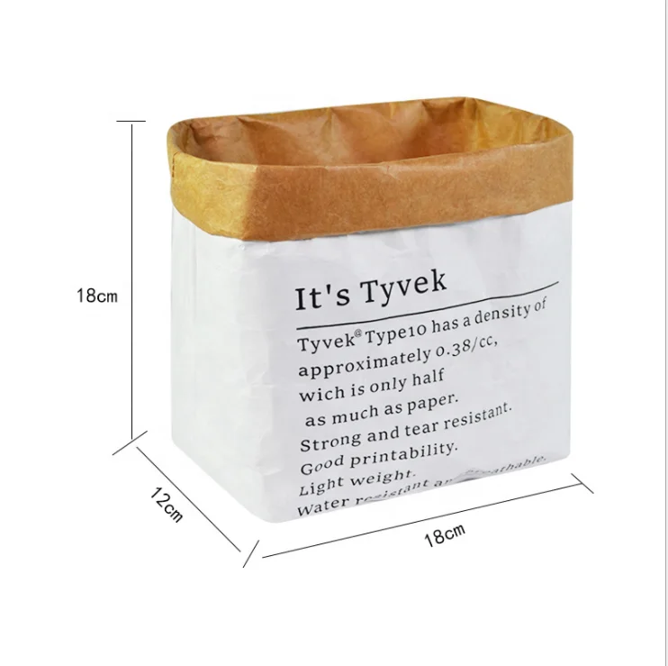 Wholesale Top Design Best-Selling Dupont Tyvek Coffee Bean Header Bag Tyvek Bag