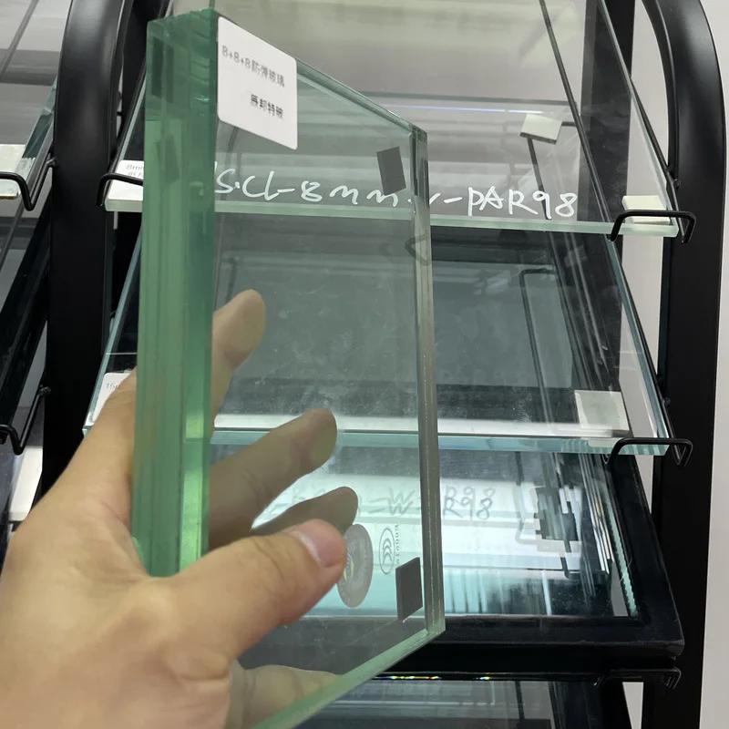 High quality toughened safety bulletproof glass car bank display windows door wall panels vidrio