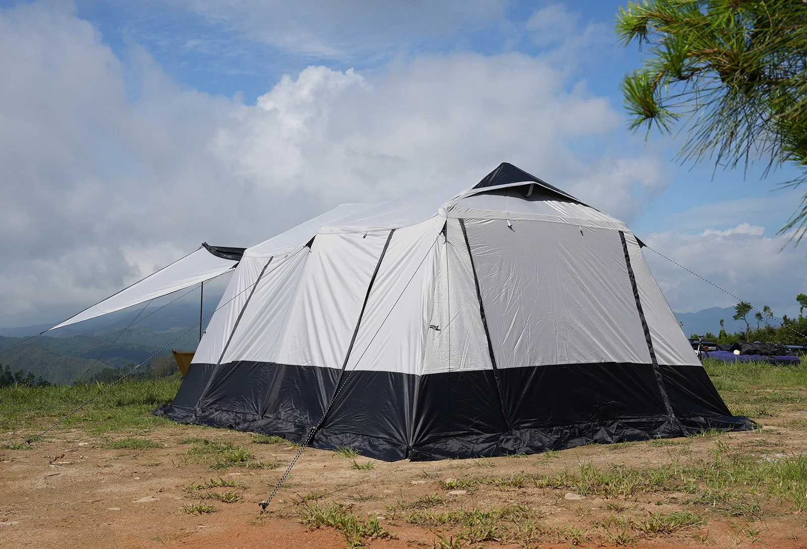 8-10 Person Big Camping Tent Waterproof 2 Bedrooms Big Size Travel Tent Outdoor Camping tent wedding event party