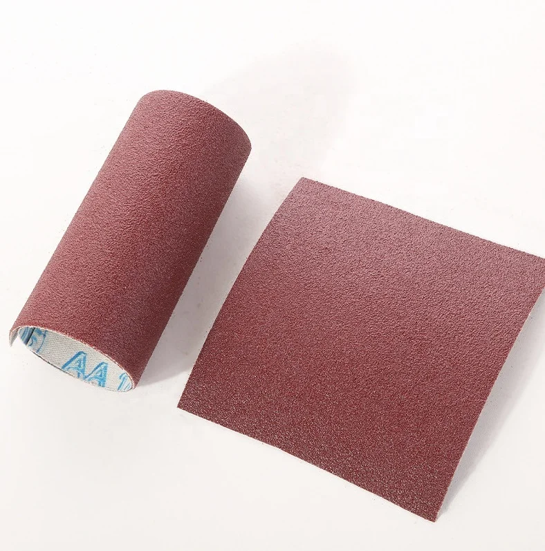 High Quality Emery Cloth Abrasive Sanding cloth Belt Sticky Back Sand Paper Roll  For Grinding And Polishing