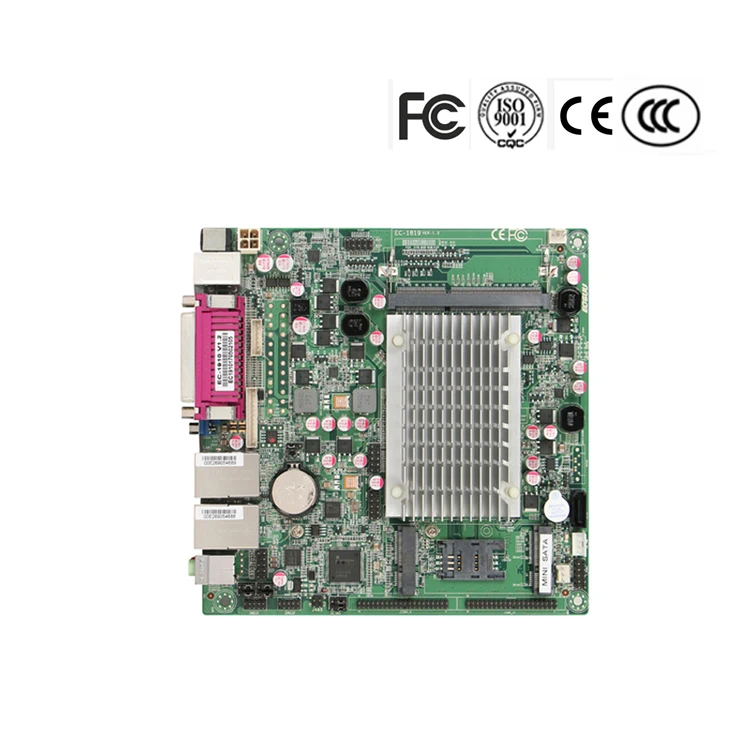 Intel J1900 4 ядра DDR3L 8 Гб безвентиляторный X86 одноплатный мини itx Промышленные ПК материнская плата