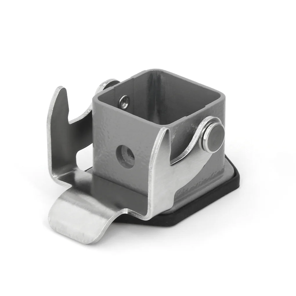 ZJHK H3A-TE-2B Top Entry Aluminium Die-Cast Material Hoods, Replace Harting Connector