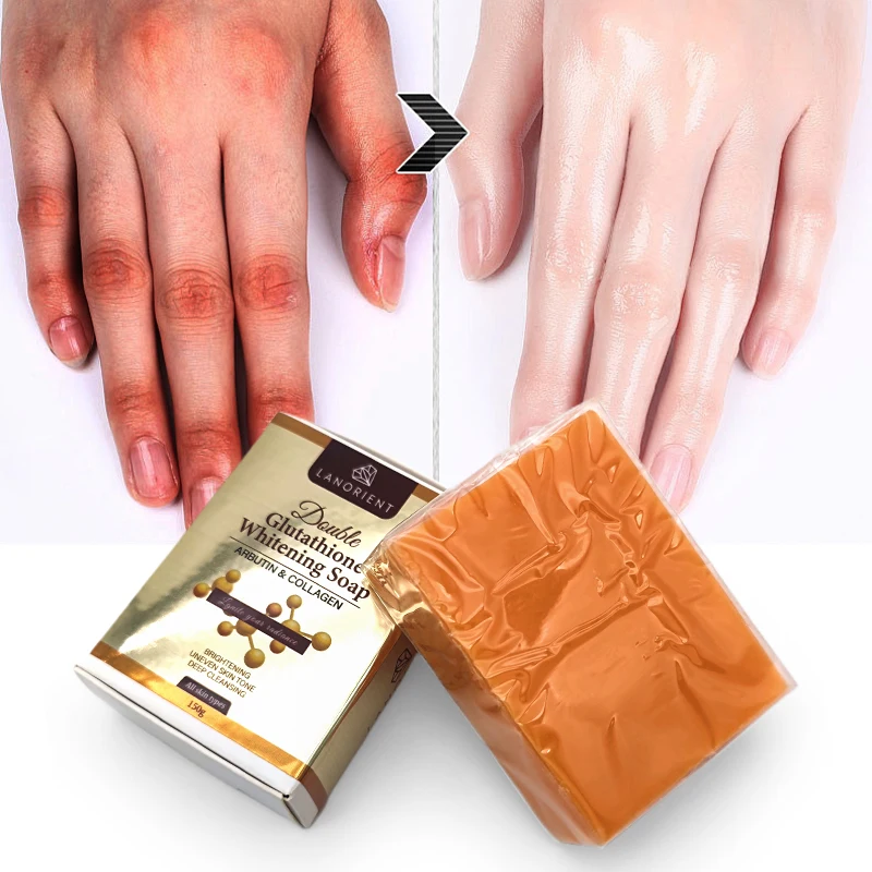 Handmade Whitening Soap Skin Care Deep Cleaning Moisturizing Cleansing Temperate Soap Brighten Skin Kojic Acid Soap