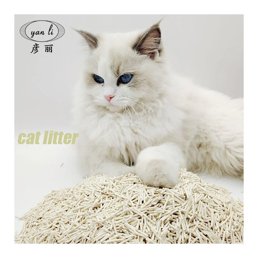 OEM Factory Eco-friendly Natural Dust Free organic cat sand Premium Quick Clumping tofu cat litter